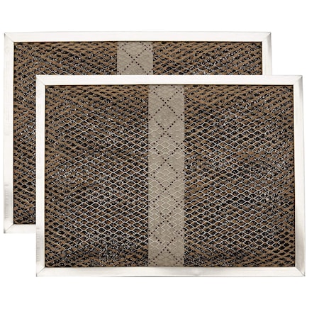 Duraflow Filtration Replacement Filter for Broan/NuTone LL62F;8-7/16X11-1/4X3/8 (2-Pack CF3252 (2-Pack)